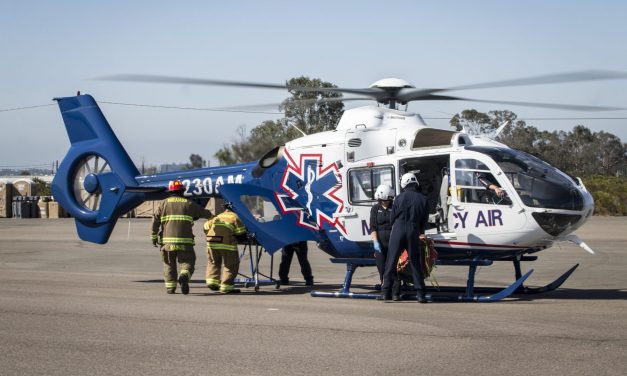Mercy Air 29, Marine Corps Celebrate Partnership