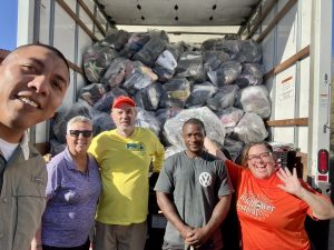 Shoe Drive Nets in Excess of 2 Tons