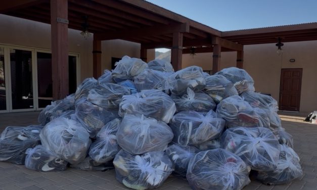 Shoe Drive Nets in Excess of 2 Tons