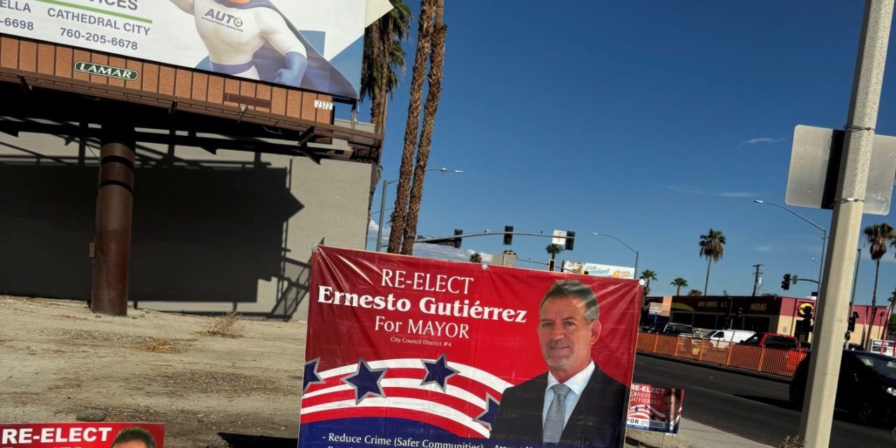 Gutierrez Campaign Signs Mislead, Neighbors Say