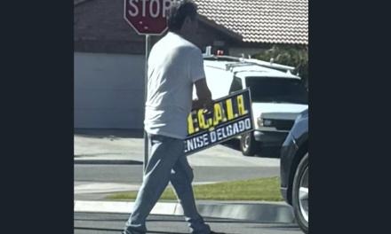 Delgado Dad Shreds Recall Sign as Effort Rolls On